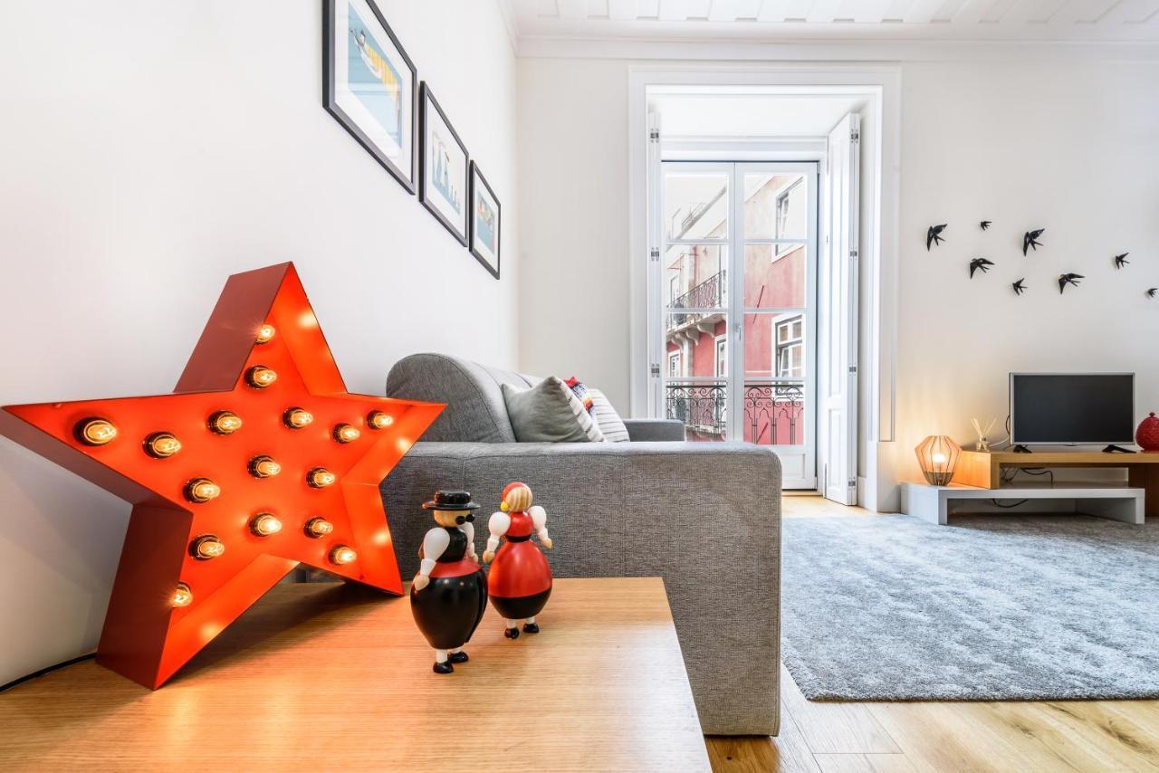 Modern Flat In Downtown Lisbon By Lovelystay Kültér fotó