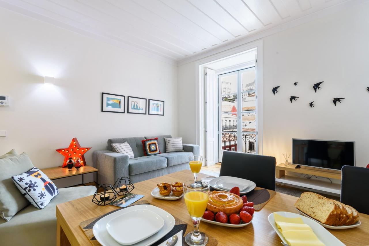Modern Flat In Downtown Lisbon By Lovelystay Kültér fotó